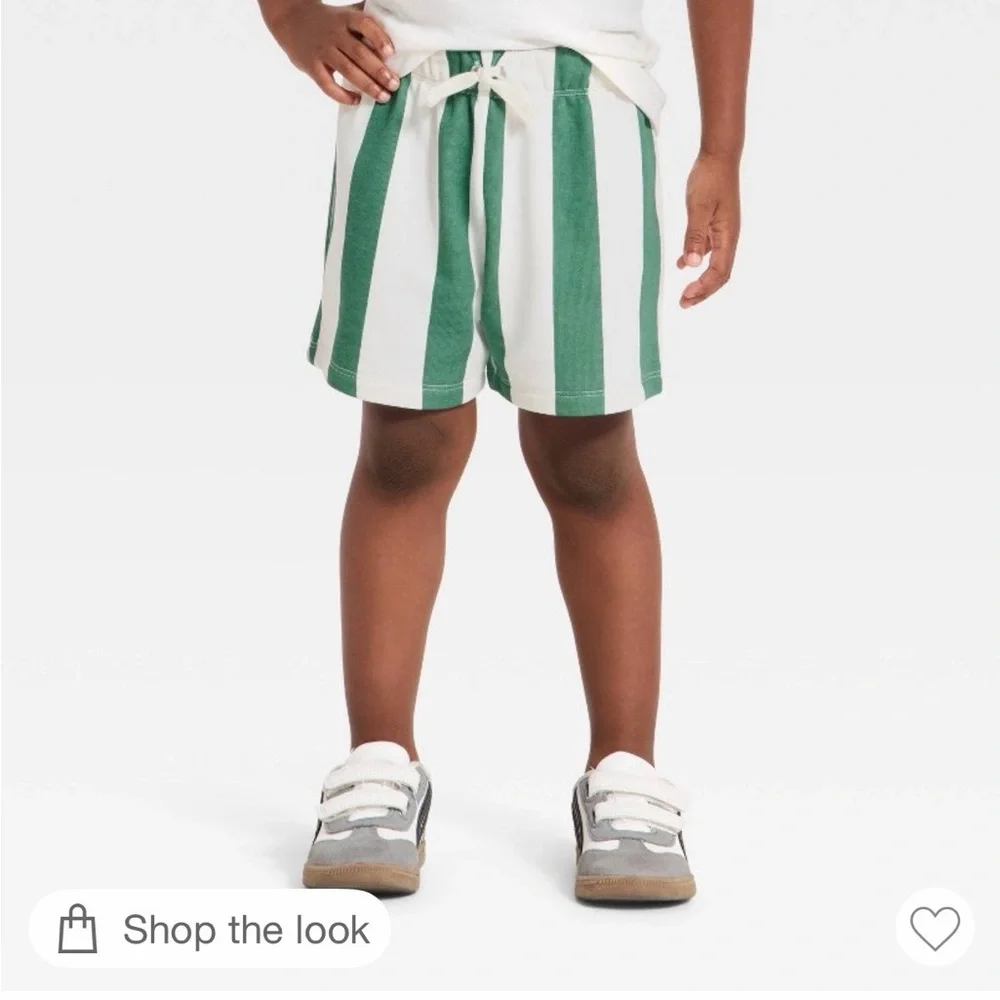 Kids Green and White tennis set - Picture 2 of 4